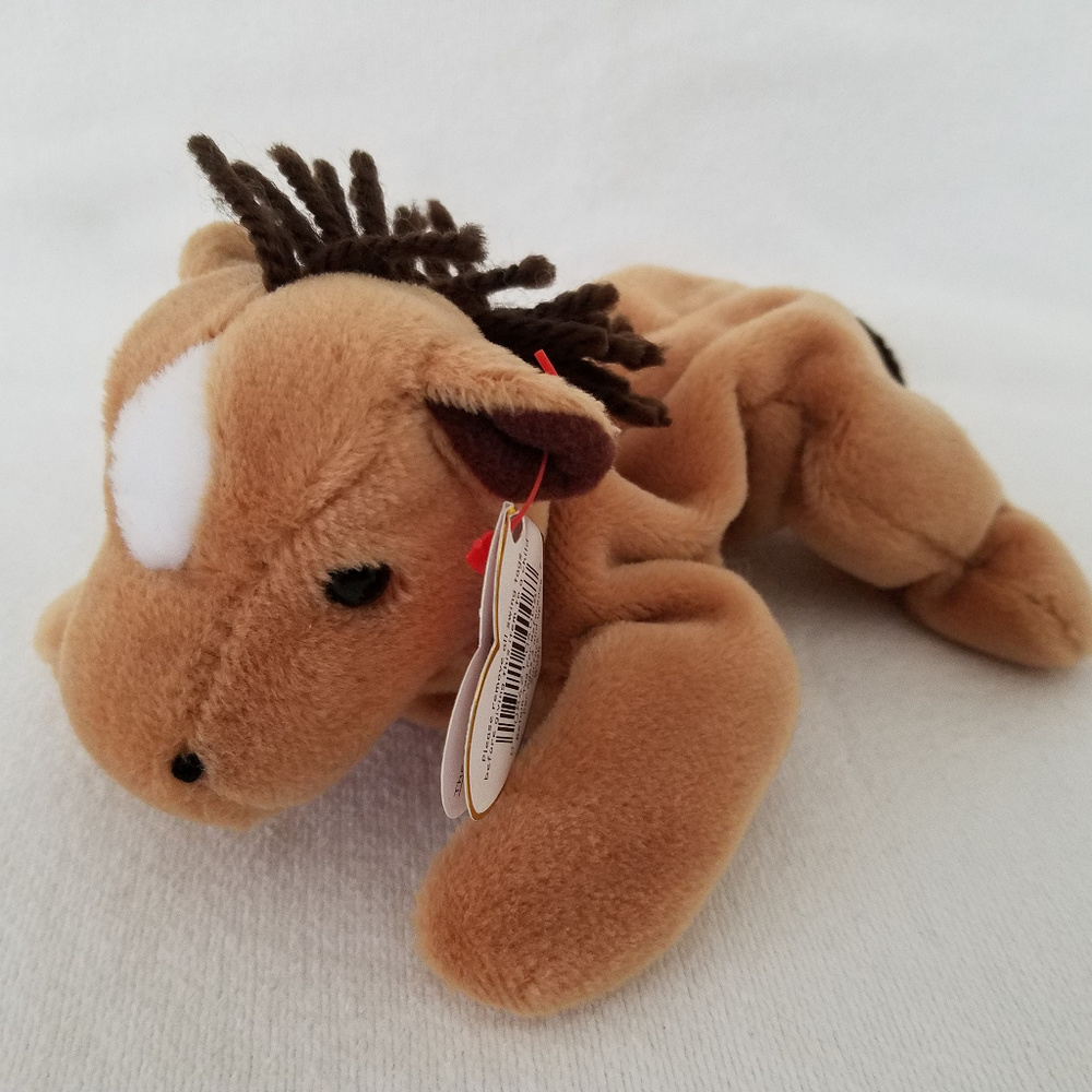TY Beanie Babies Derby The Horse #4008 1995, Vintage, Collectible